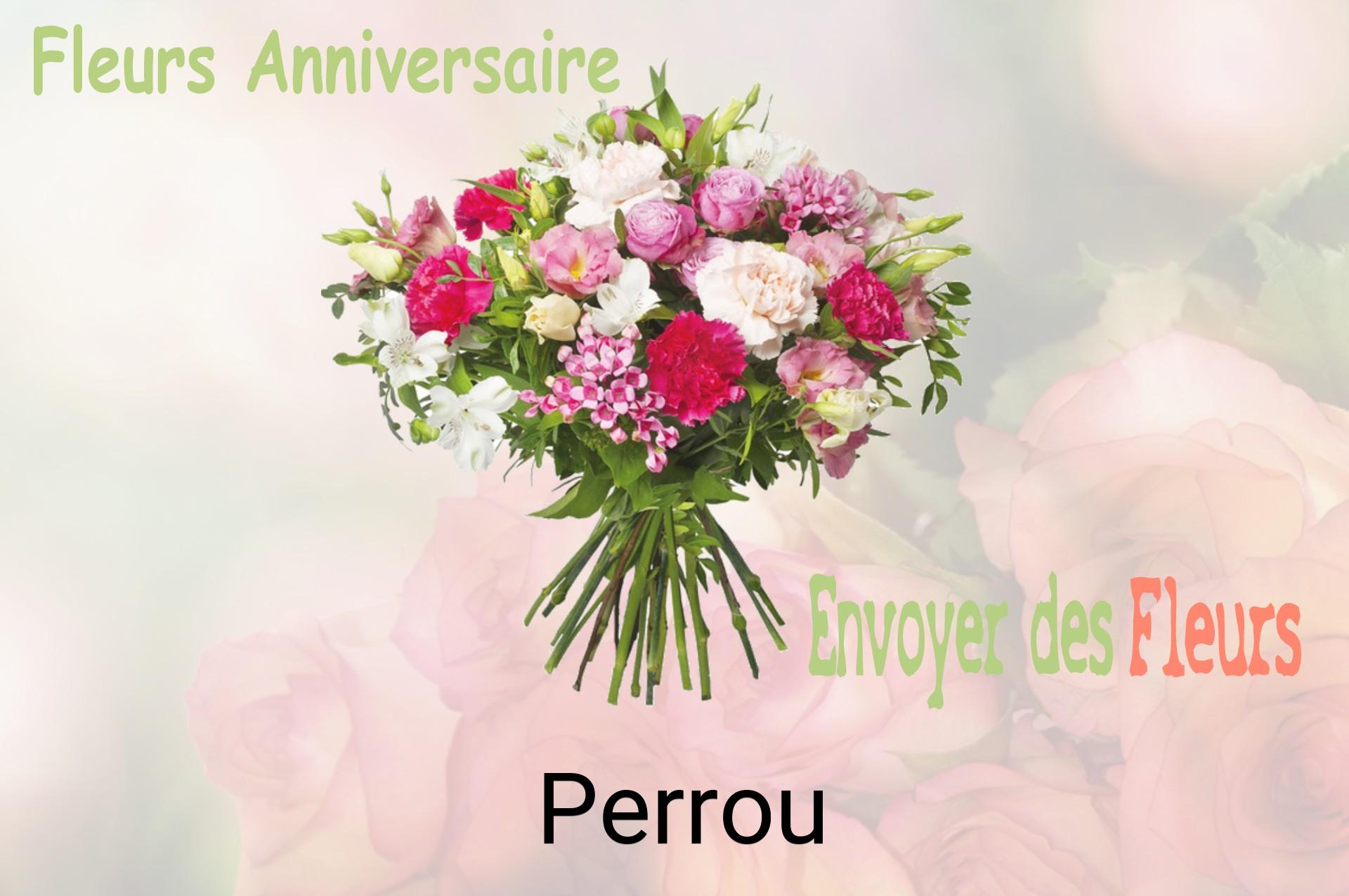 Bouquet de fleurs d’anniversaire livré à Perrou